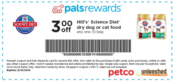 More Science Diet Coupons